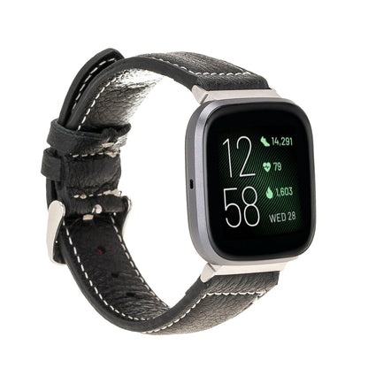 Classic Stitched Style Leather Apple Watch Bands