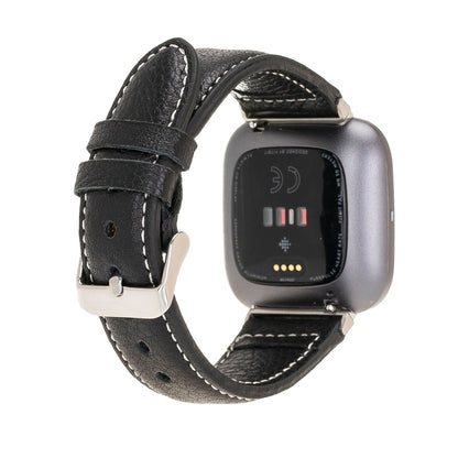 Classic Stitched Style Leather Apple Watch Bands