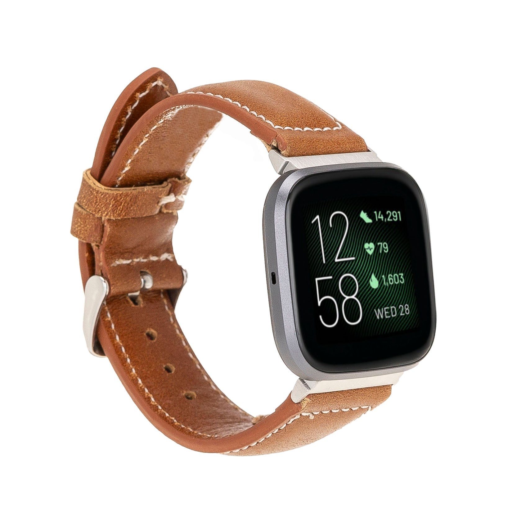 Classic Stitched Style Leather Apple Watch Bands