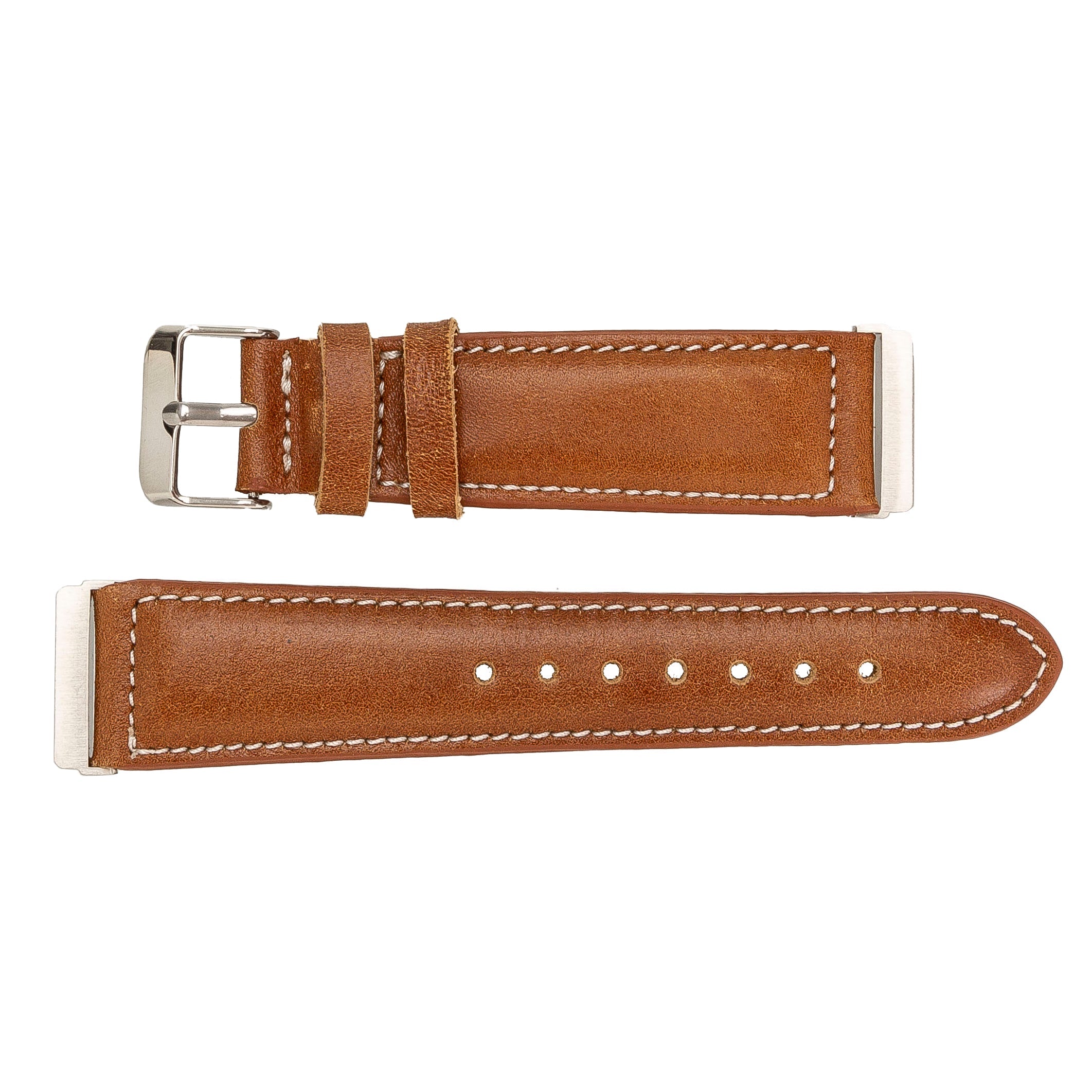Classic Stitched Style Leather Apple Watch Bands