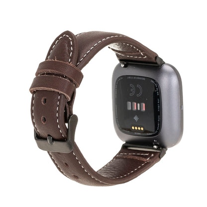 Classic Stitched Style Leather Apple Watch Bands