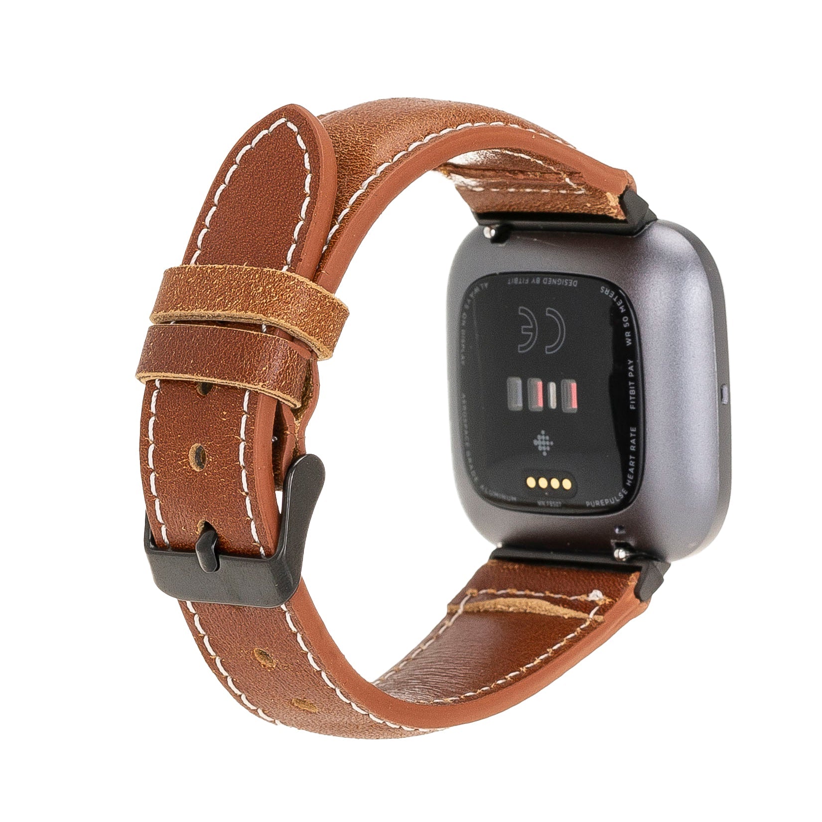 Classic Stitched Style Leather Apple Watch Bands