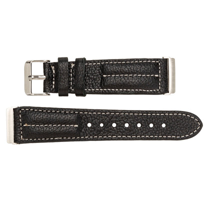 Double Stitched Style Leather Apple Watch Bands