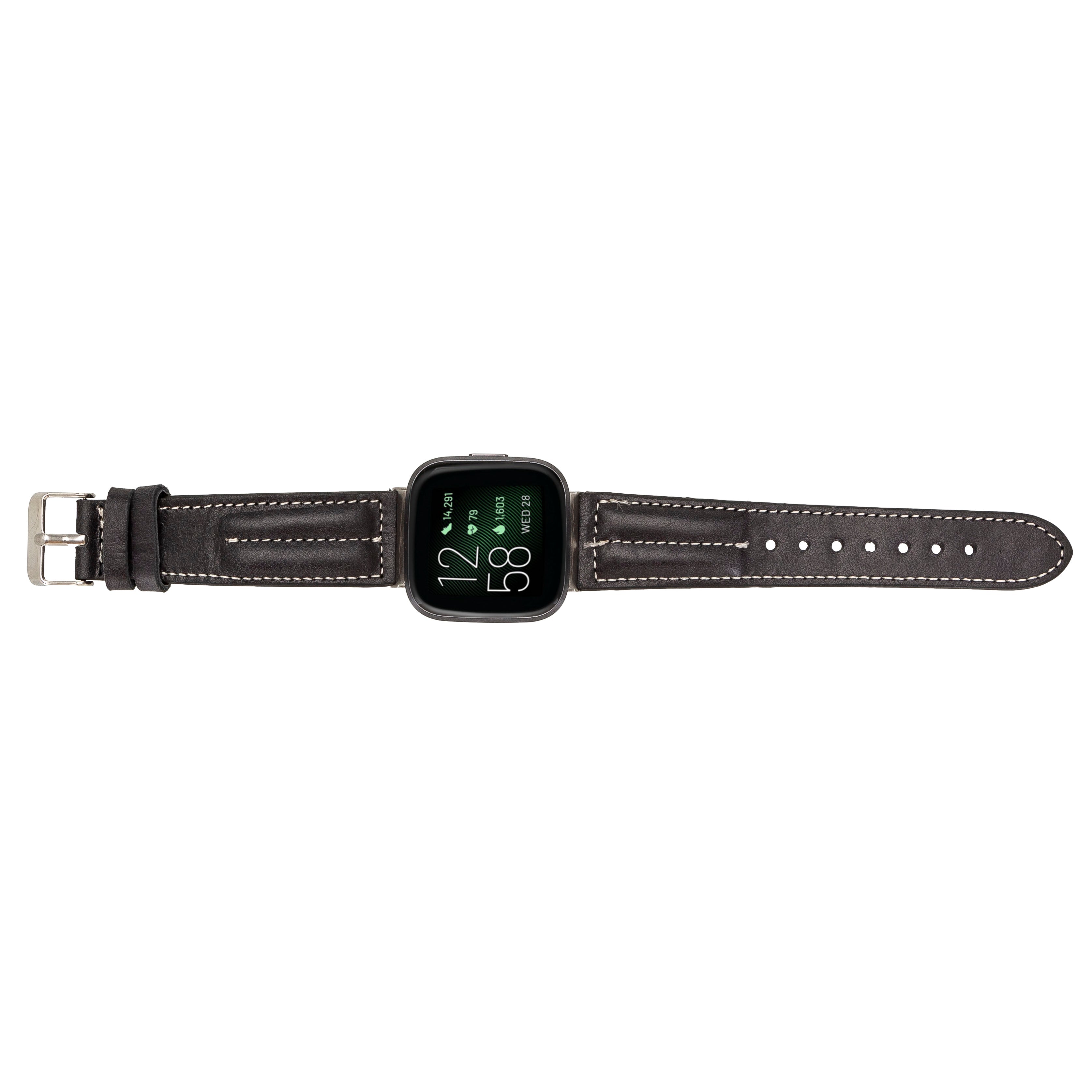 Double Stitched Style Leather Apple Watch Bands
