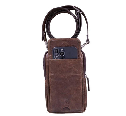Nile Genuine Leather Crossbody Bag