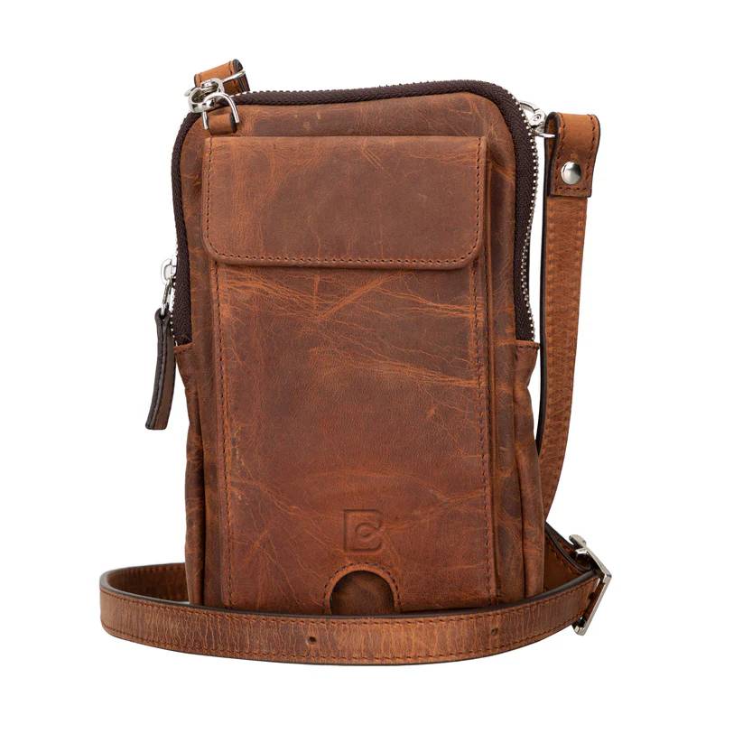 Nile Genuine Leather Crossbody Bag