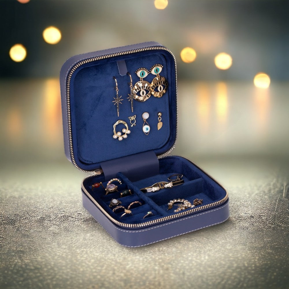Ally Genuine Leather Jewelry Box