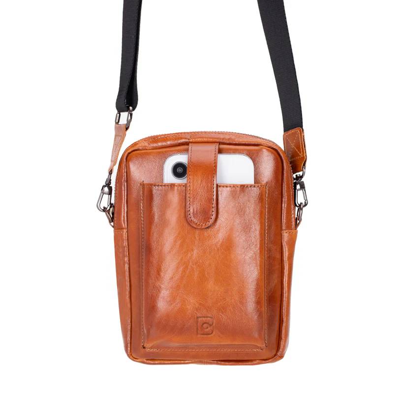 Pisa Genuine Leather Crossbody Women Bag