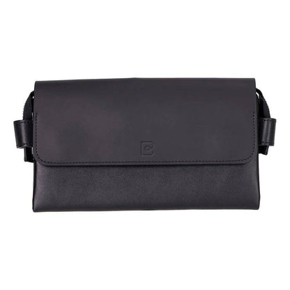 Ponny Leather Clutch Bag