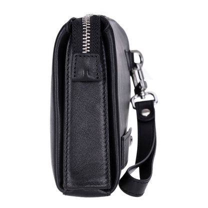 Lupus Leather Clutch Bag