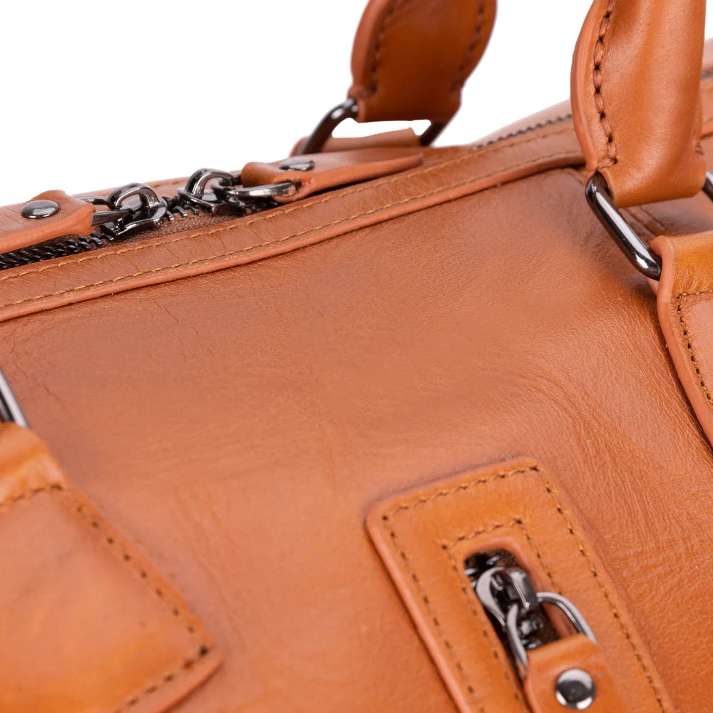 Aurora Leather Weekend Duffle Bag