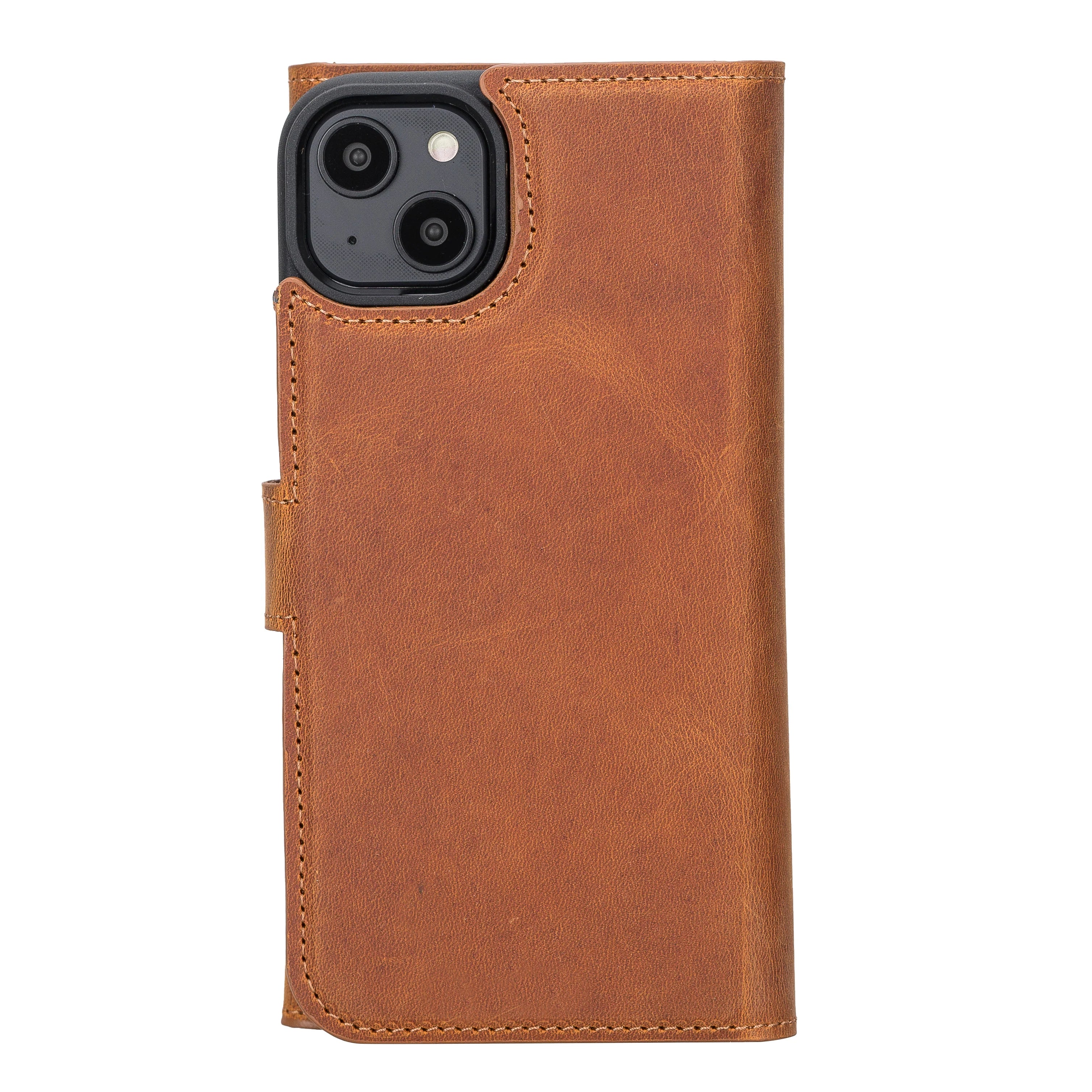 Santa iPhone 14 Plus Leather Detachable Wallet Case