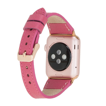 Classic Slim Style Genuine Leather Apple Watch Band