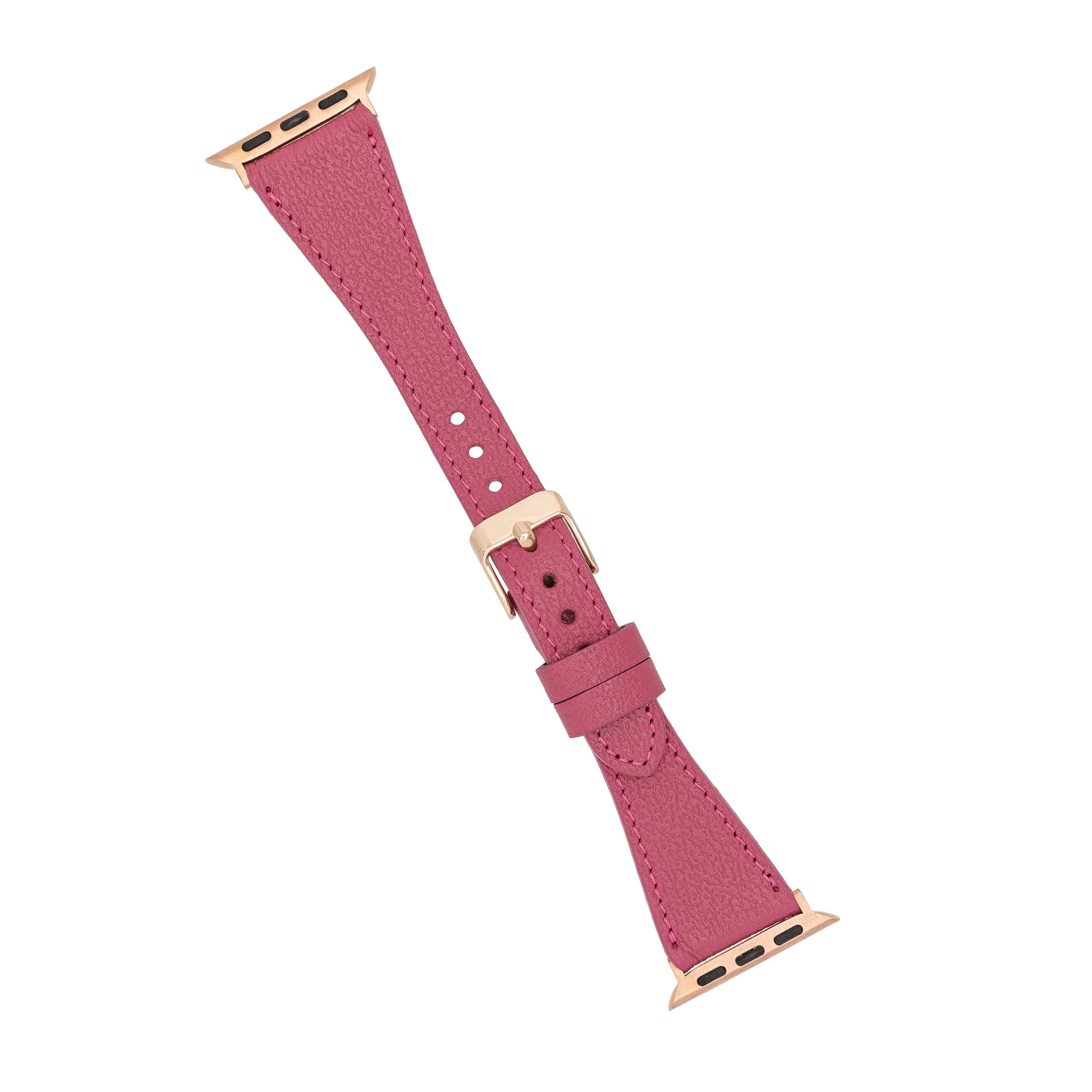 Classic Slim Style Genuine Leather Apple Watch Band