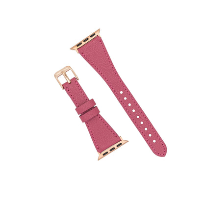 Classic Slim Style Genuine Leather Apple Watch Band