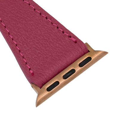 Classic Slim Style Genuine Leather Apple Watch Band