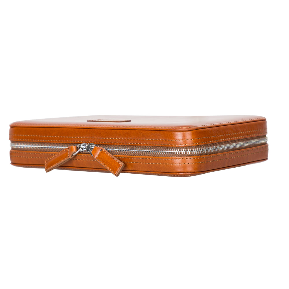 Travel Leather Cable Organizer