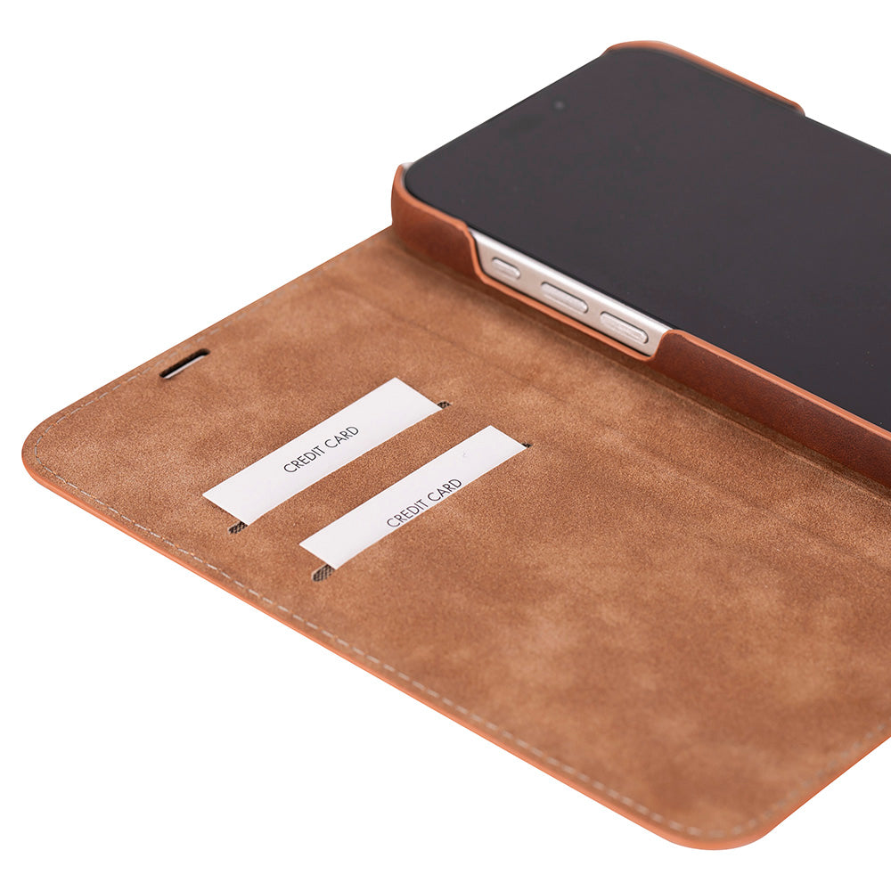 Sonat iPhone 16 Pro Max Leather Folio Case