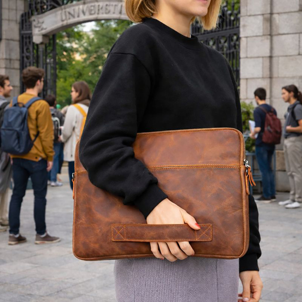 Genoa Leather Laptop / Tablet Sleeve