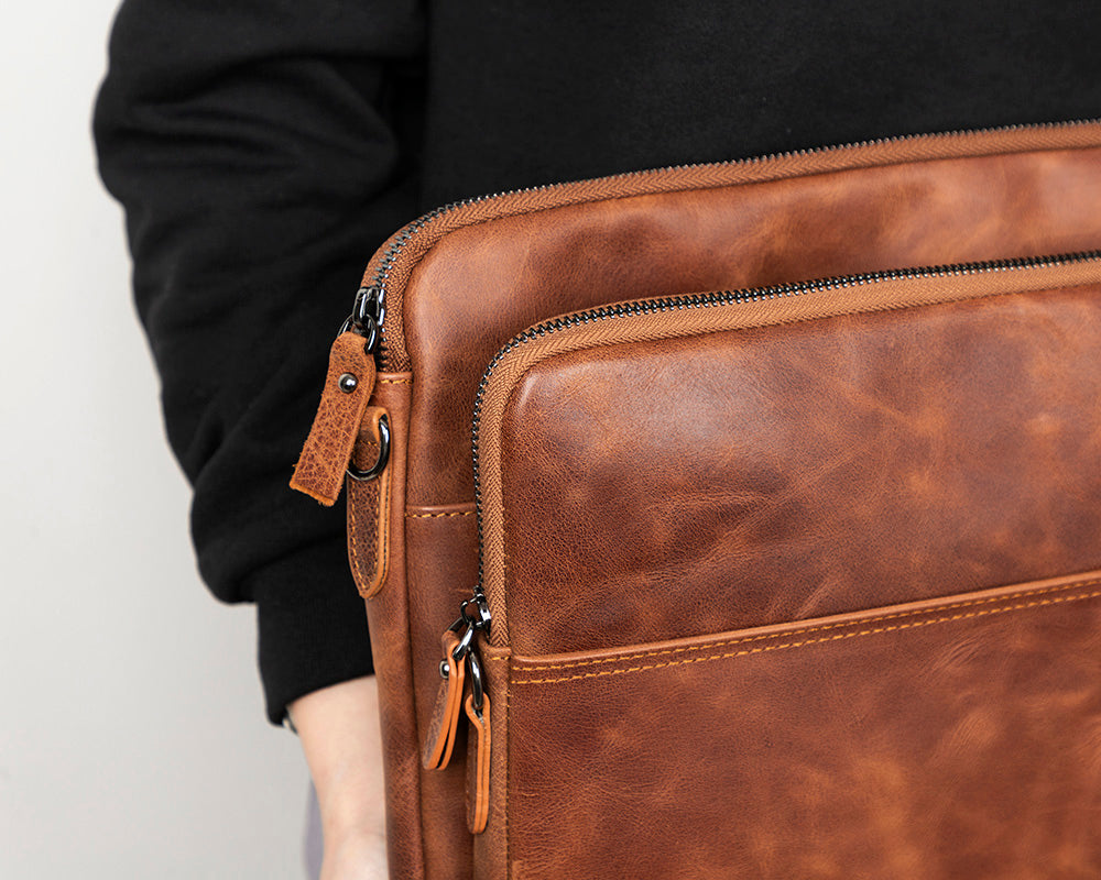 Genoa Leather Laptop / Tablet Sleeve