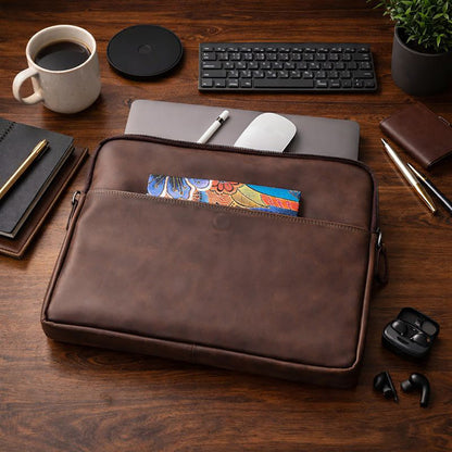Genoa Leather Laptop / Tablet Sleeve