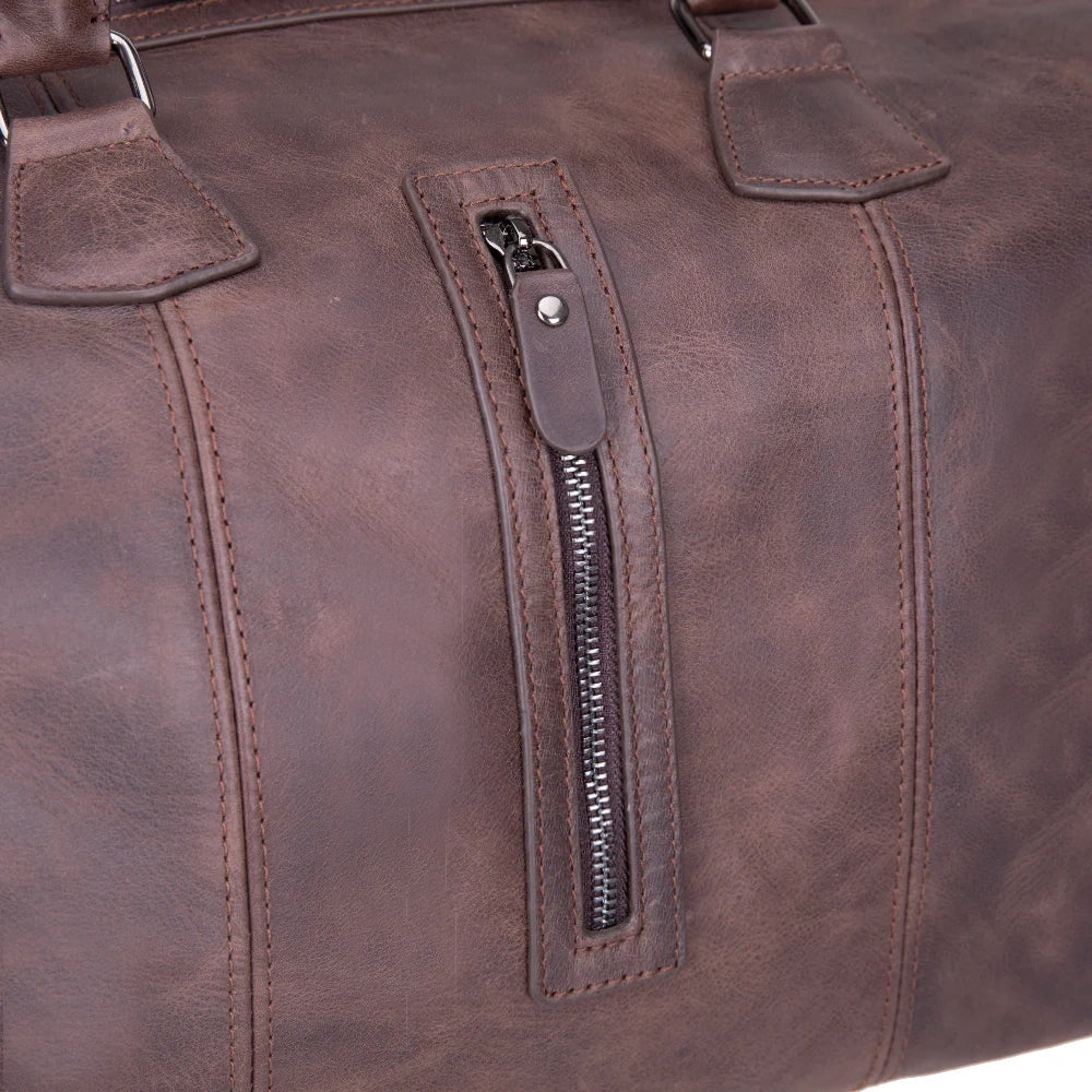 Aurora Leather Weekend Duffle Bag