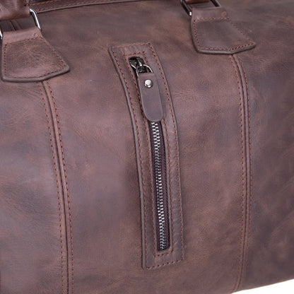 Aurora Leather Weekend Duffle Bag