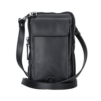 Nile Genuine Leather Crossbody Bag