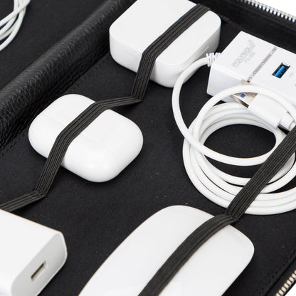 Oregon Leather Travel Cable Organizer