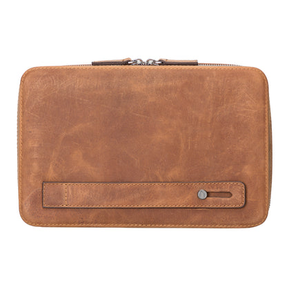 Travel Leather Cable Organizer