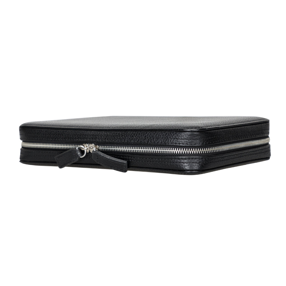 Travel Leather Cable Organizer