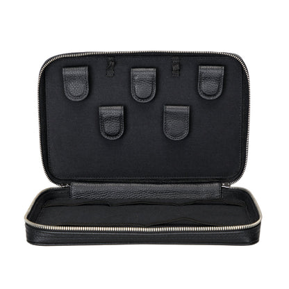Travel Leather Cable Organizer