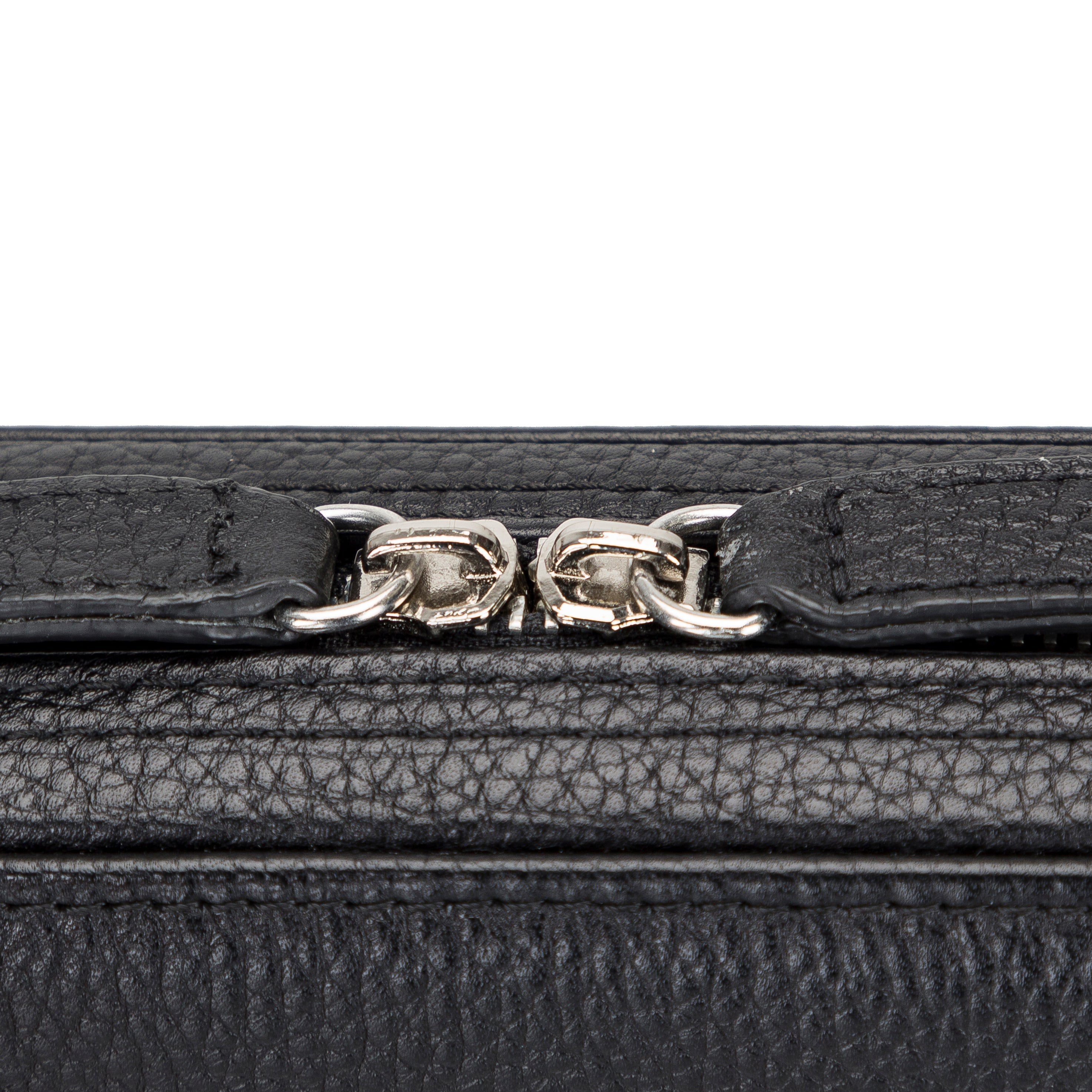 Travel Leather Cable Organizer