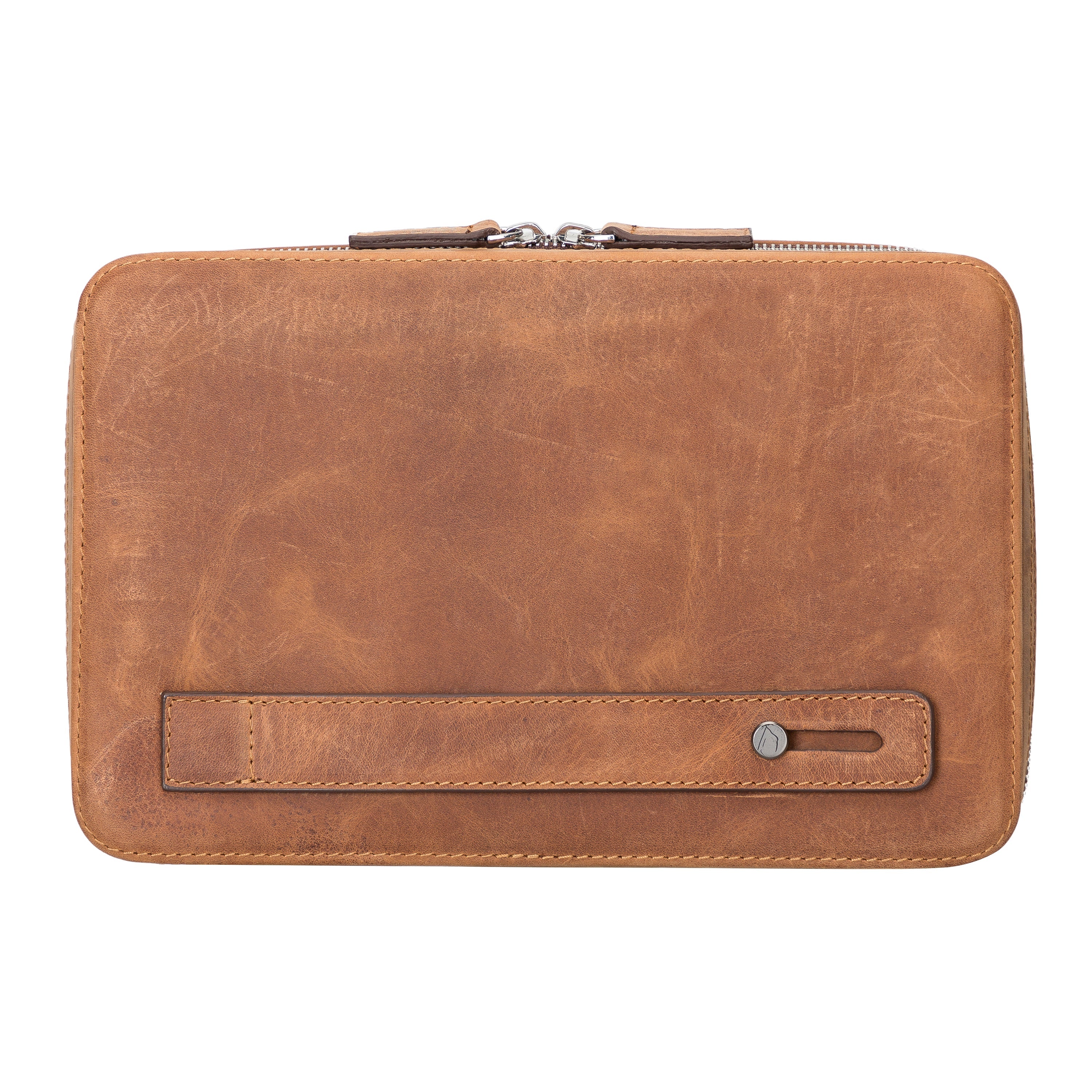 Travel Leather Cable Organizer