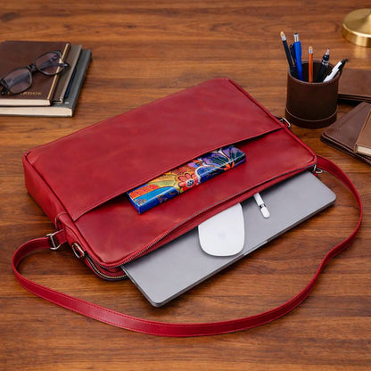 Genoa Leather Laptop / Tablet Sleeve