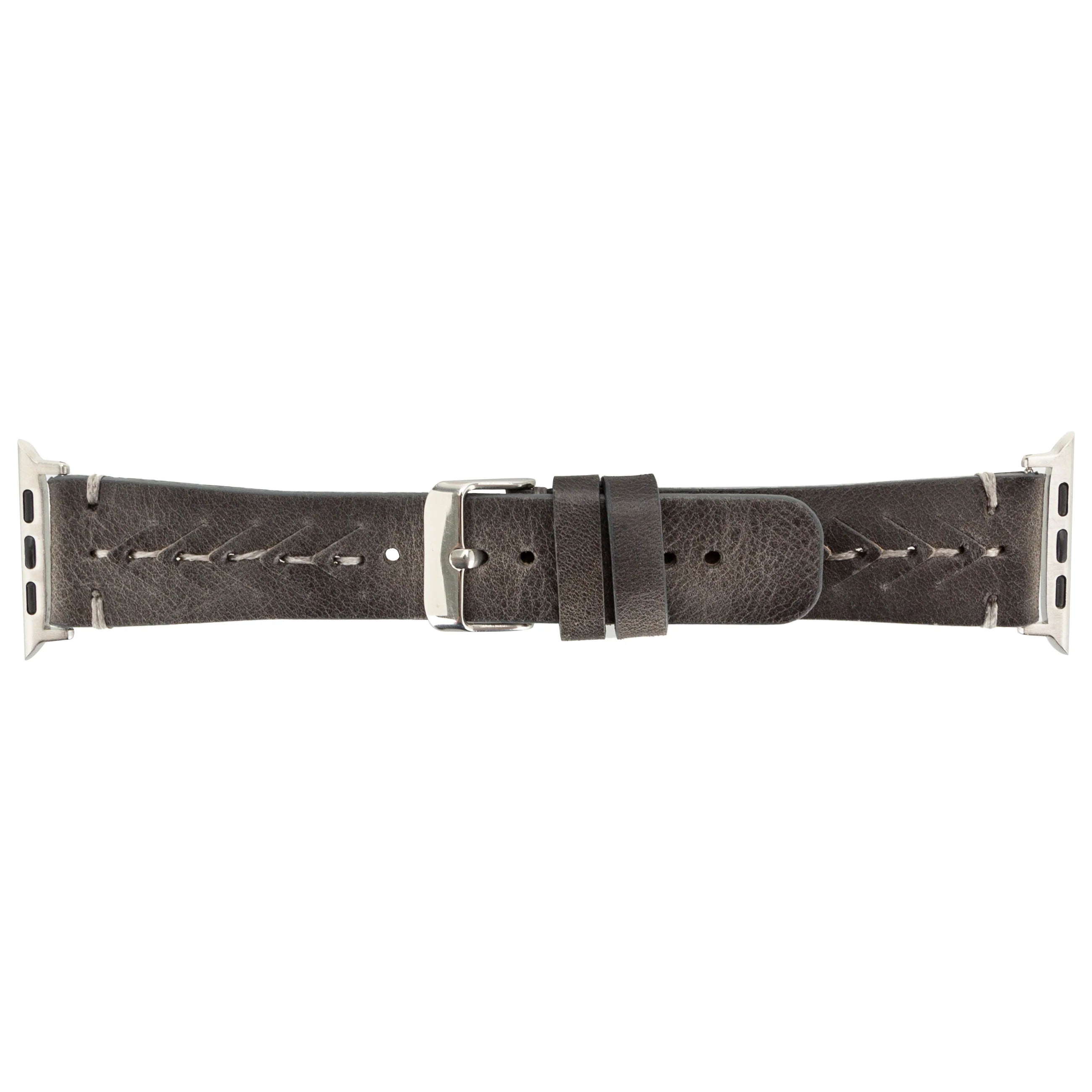 Mohawk Style Genuine Leather Apple Watch Band