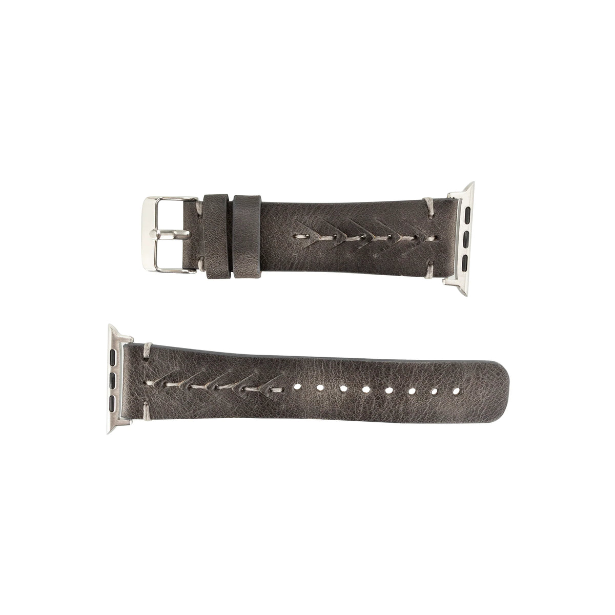 Mohawk Style Genuine Leather Apple Watch Band