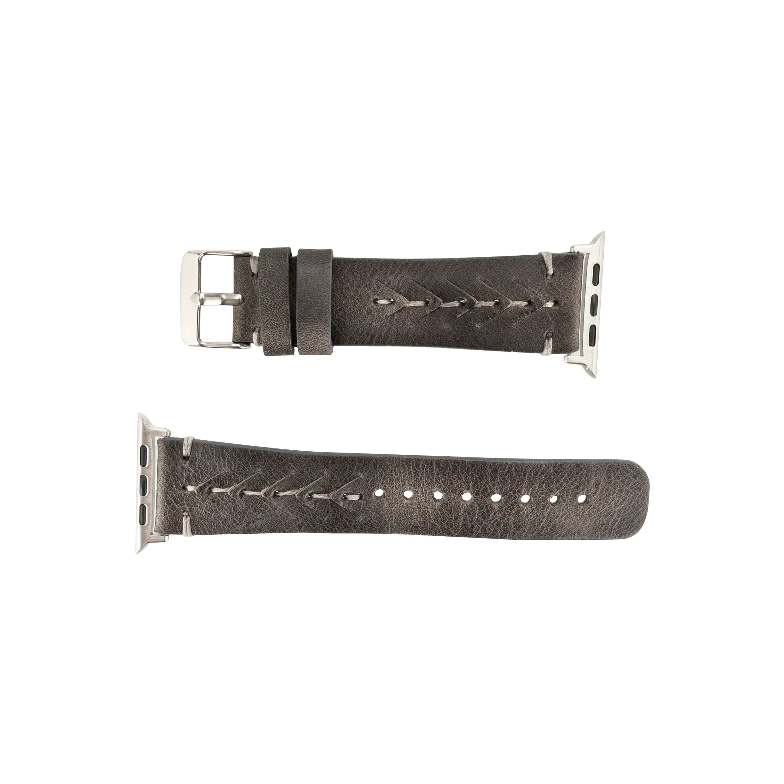 Mohawk Style Genuine Leather Apple Watch Band