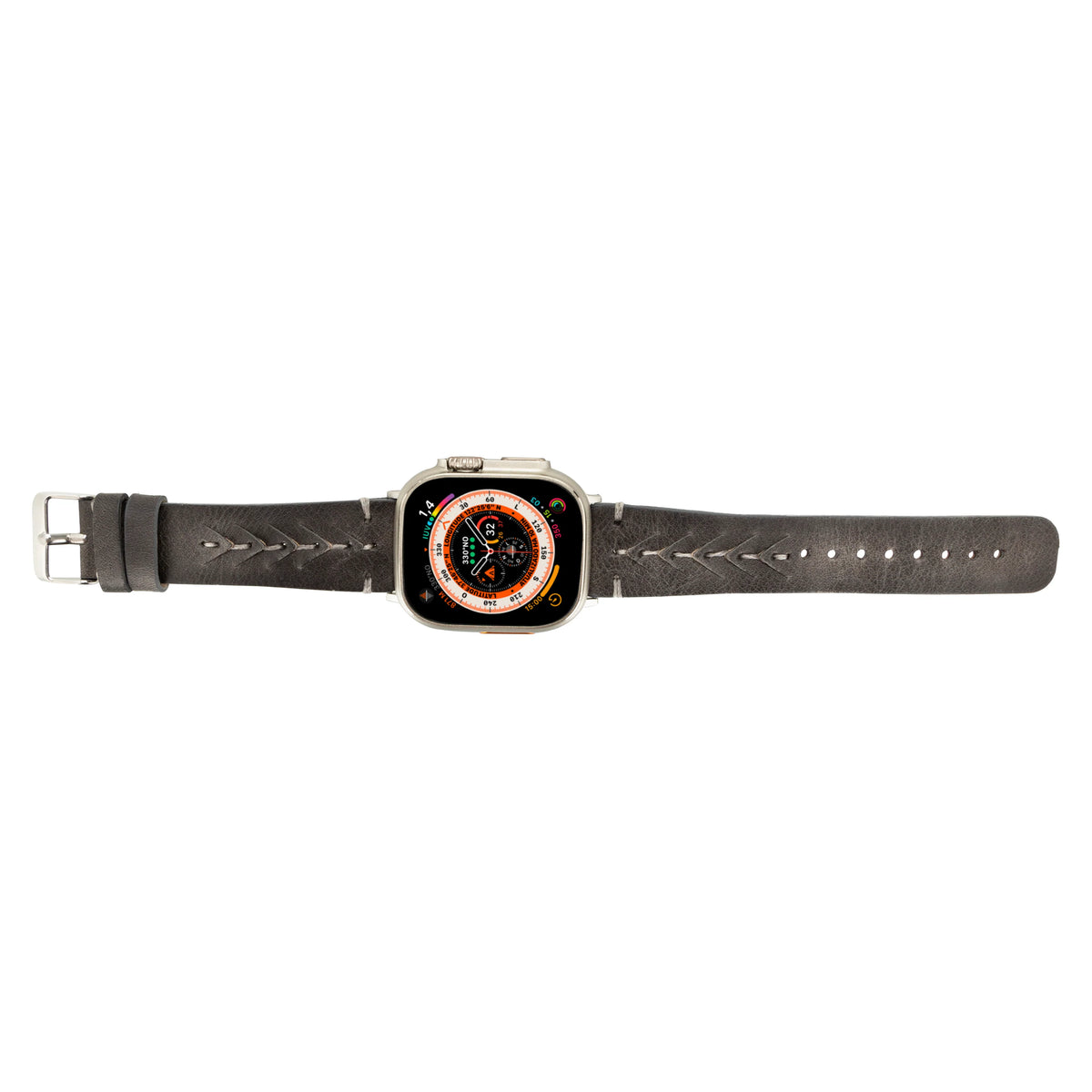 Mohawk Style Genuine Leather Apple Watch Band