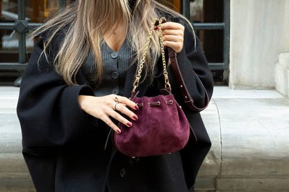 Valentina Suede Leather Women's Bag