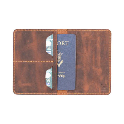 Dacia Leather Passport Wallet
