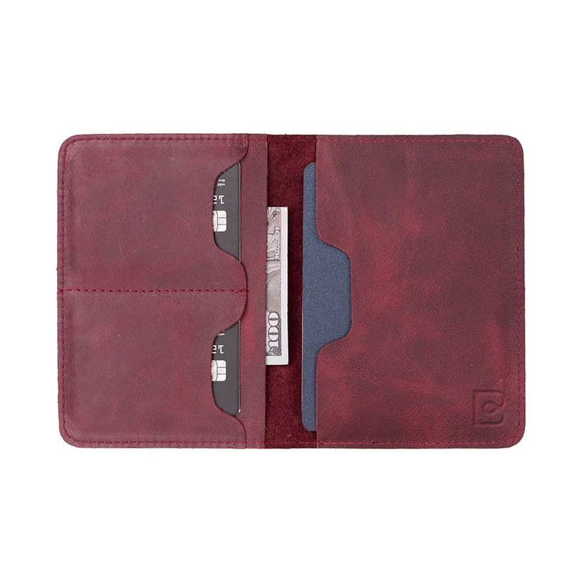 Dacia Leather Passport Wallet