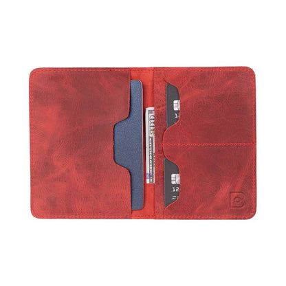 Dacia Leather Passport Wallet