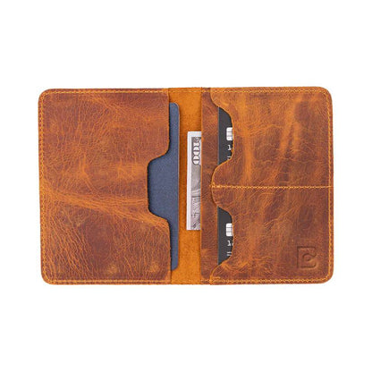 Dacia Leather Passport Wallet