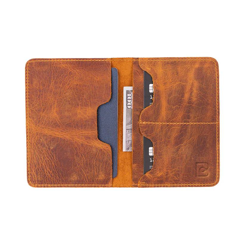 Dacia Leather Passport Wallet