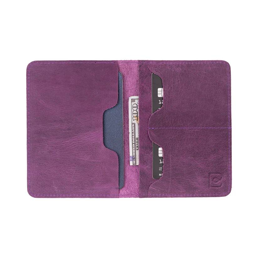 Dacia Leather Passport Wallet