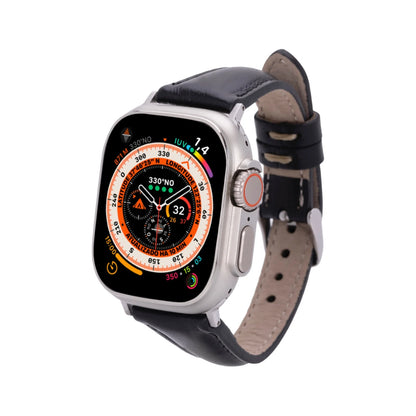 Classic Slim Style Genuine Leather Apple Watch Band