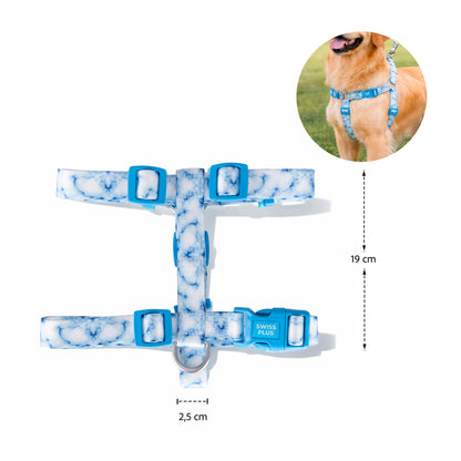 Patterned Recycled H-Type Harness