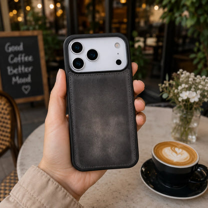 Flex Cover iPhone 17 Pro Max Leather Case