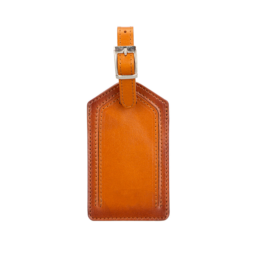 Airconrad Genuine Leather Luggage Tag